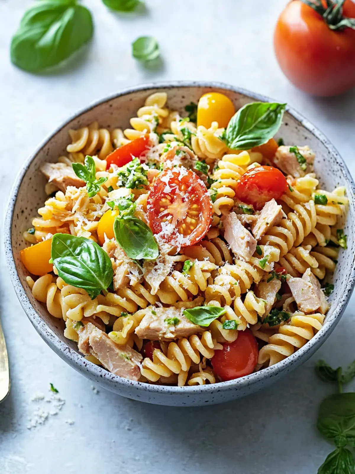 Savor Tomato and Tuna Pasta Salad with Crunchy Pangrattato 4 tomato and tuna pasta salad with pangrattato