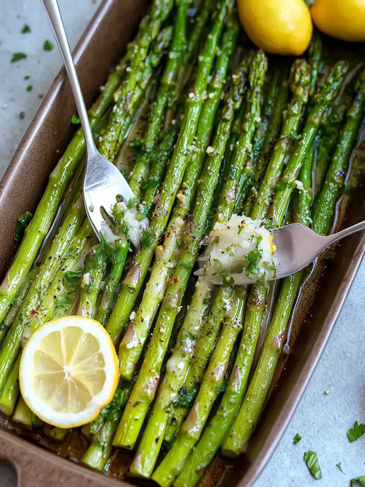 Delicious Garlic Roasted Asparagus Ready in Just 25 Minutes 2 Garlic Roasted Asparagus