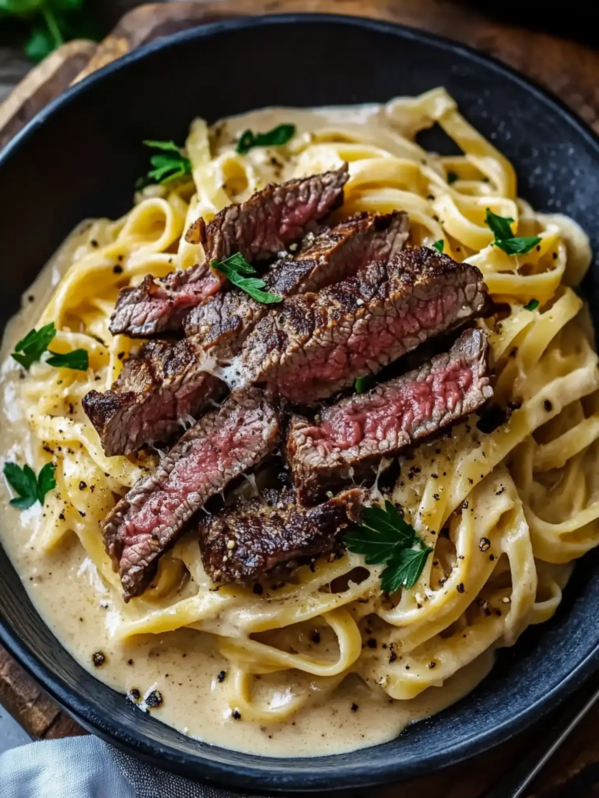 Creamy Steak Pasta: Indulge in Ultimate Comfort Tonight 4 Creamy Steak Pasta