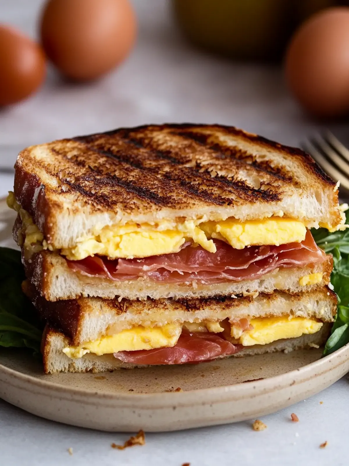 Irresistible Prosciutto Egg Panini for Quick Breakfast Bliss 3 Prosciutto Egg Panini