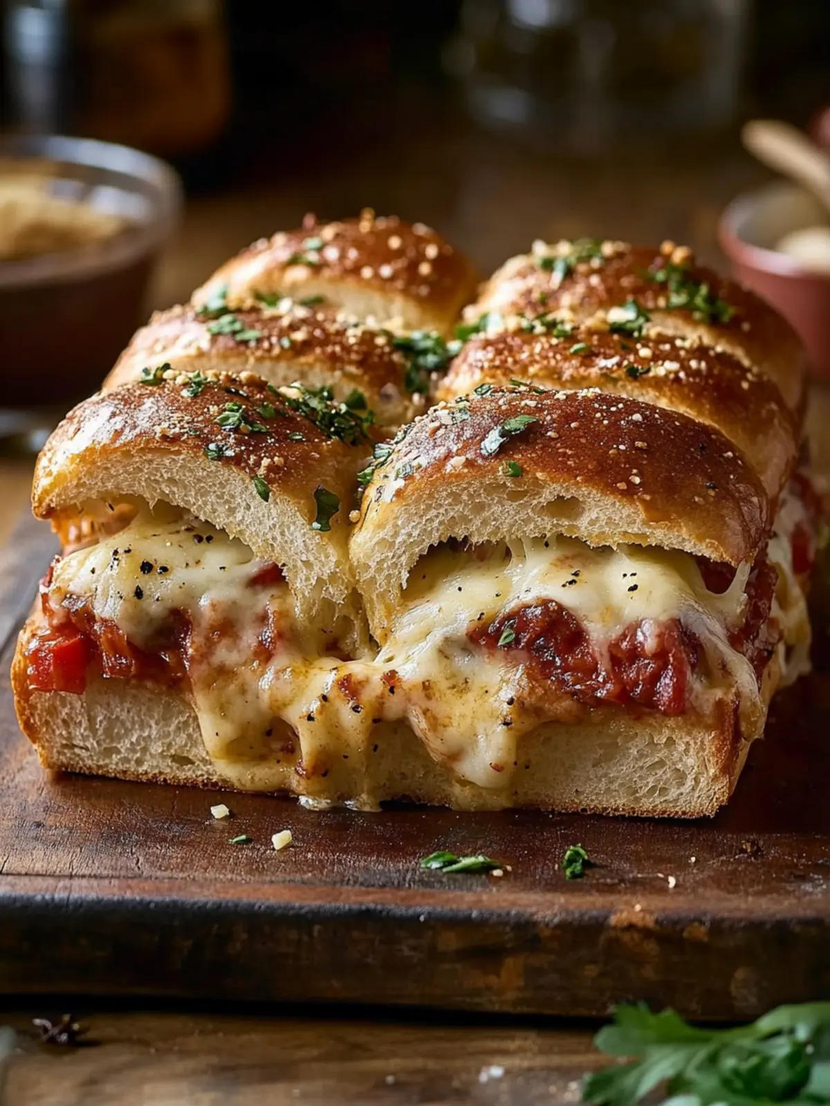 Melt-in-Your-Mouth Italian Grinder Slider Loaf Recipe 3 Italian Grinder Slider Loaf