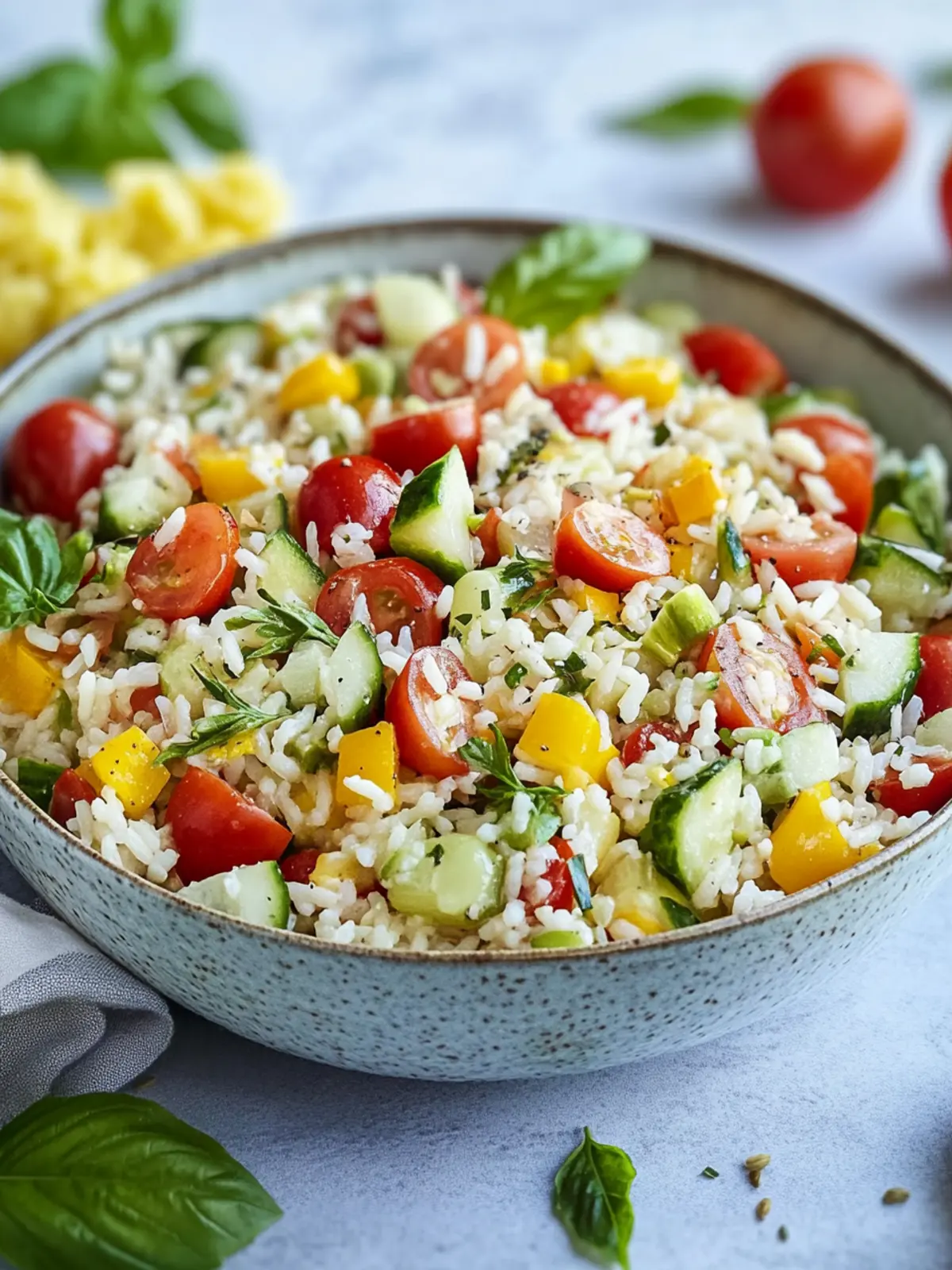 Delicious Summer Rice Salad with Fresh Veggies Made Easy 4 Summer rice salad