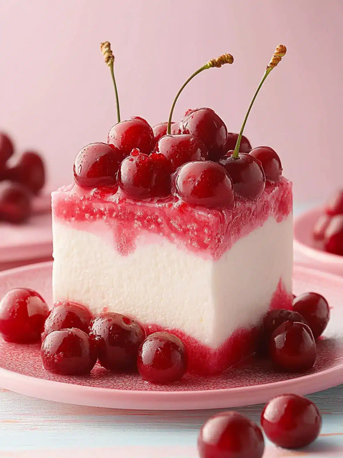 Cherry Delight: The Perfect Father's Day No-Bake Treat 3 Cherry Delight- to celebrate father's day