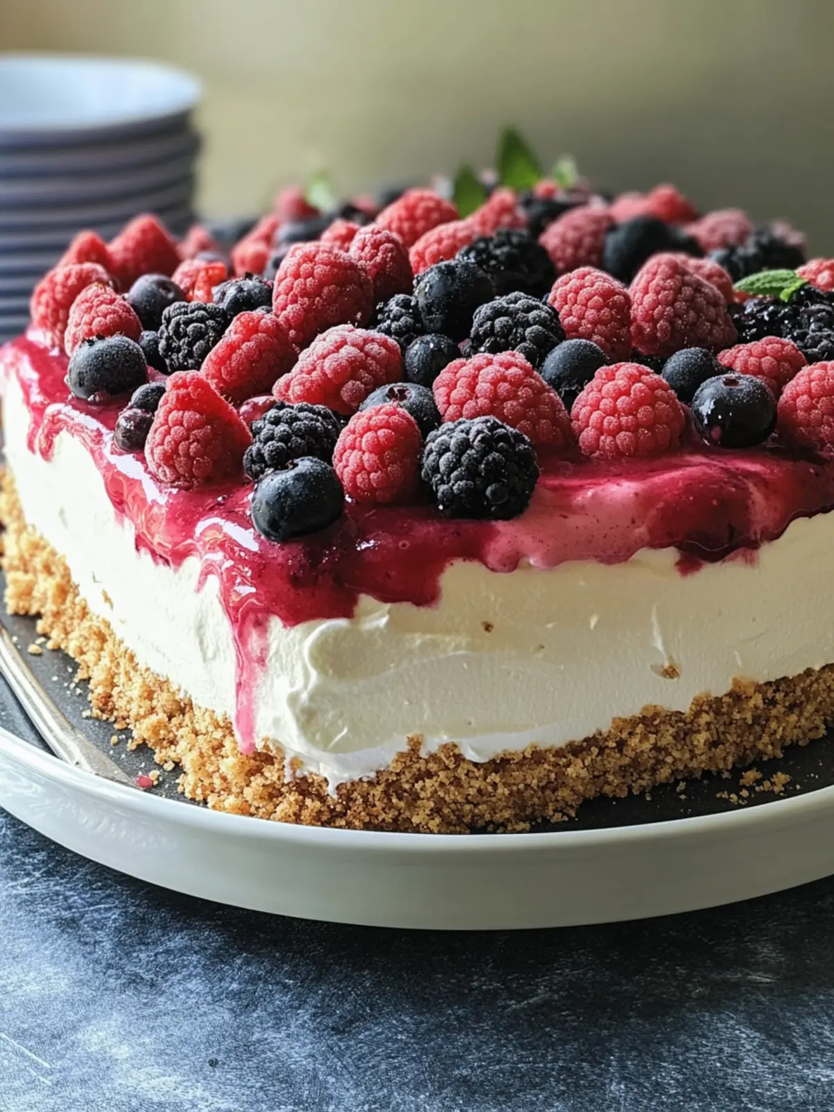 Cool Down with Summer Berry Dirt Cake: Easy No-Bake Bliss 4 Summer Berry Dirt Cake