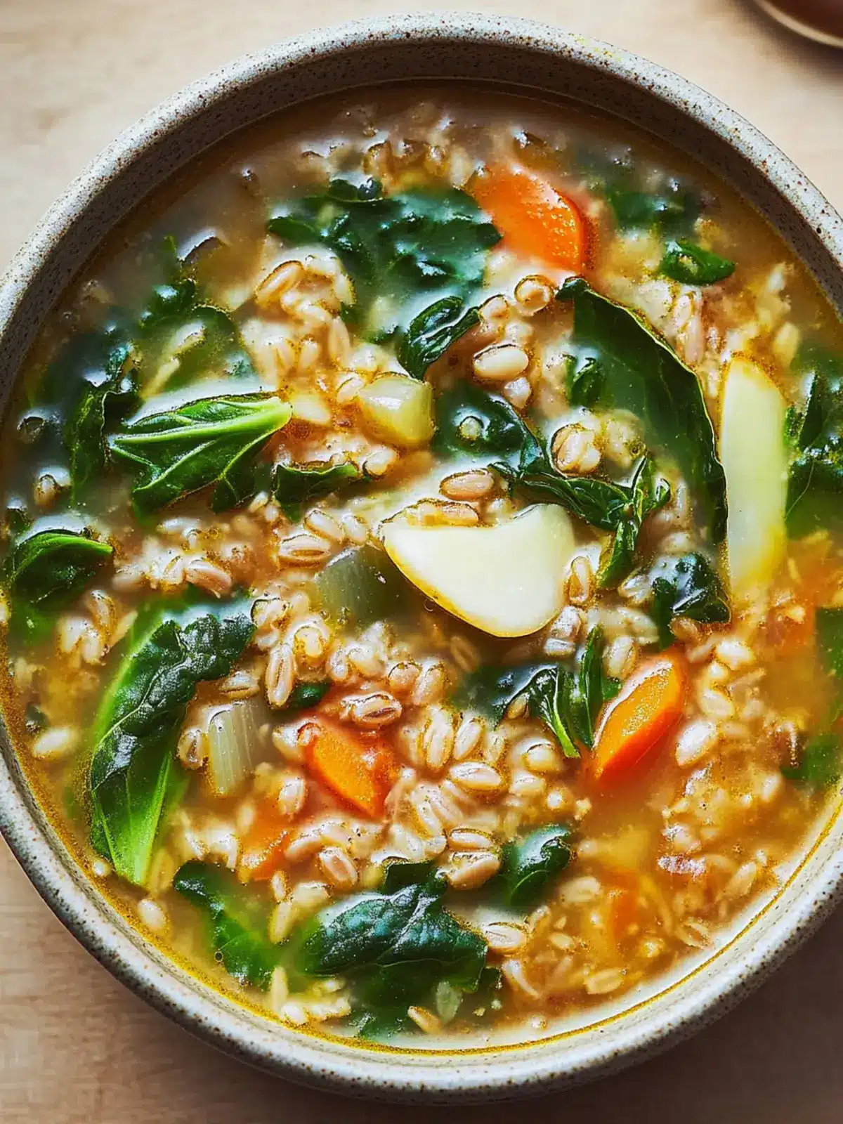 Cozy Up with Nutty Farro and Escarole Soup Delight 5 Farro and Escarole Soup