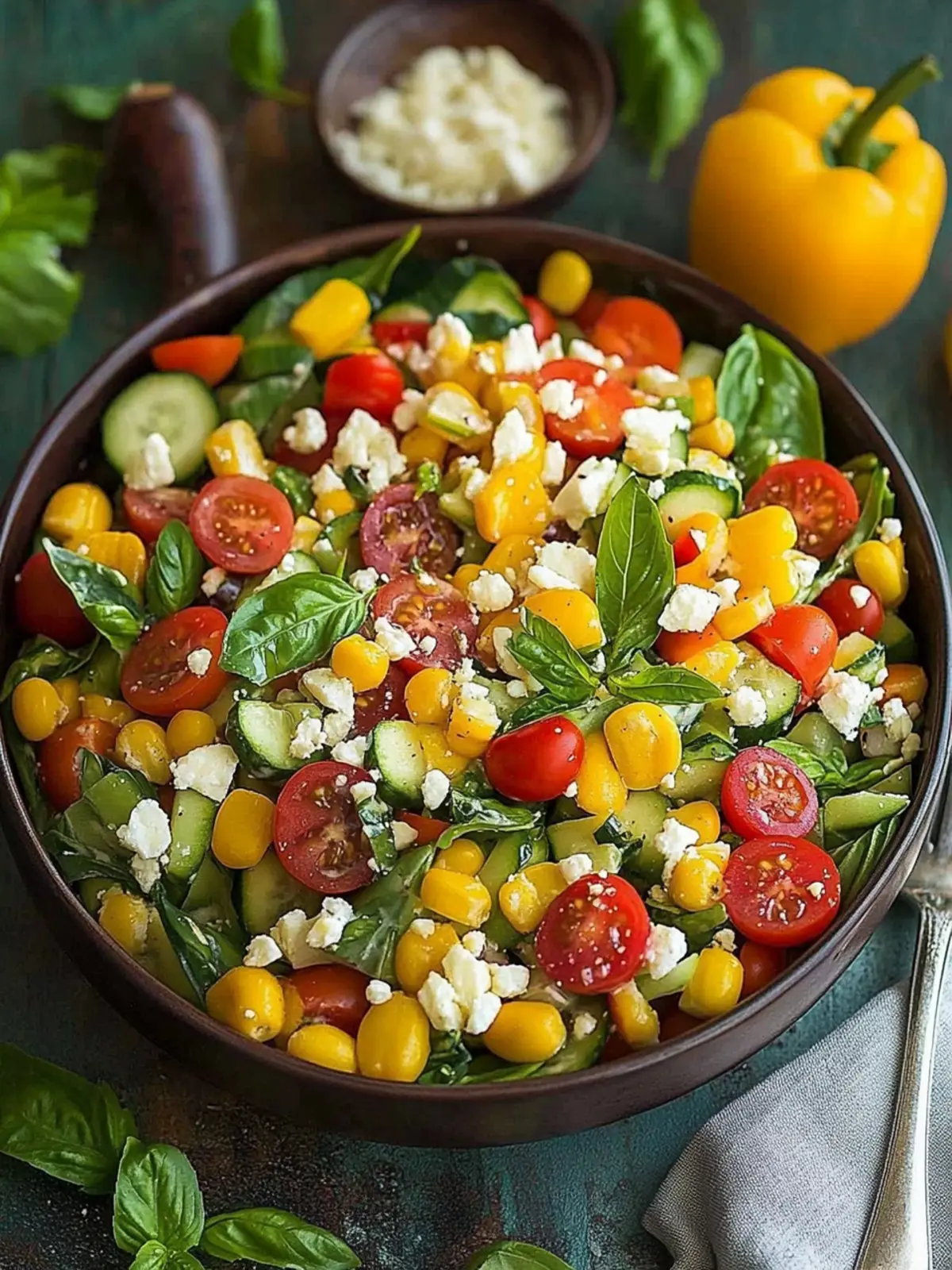 Brighten Your Day with a Fresh Summer Harvest Salad Recipe 3 Summer Harvest Salad
