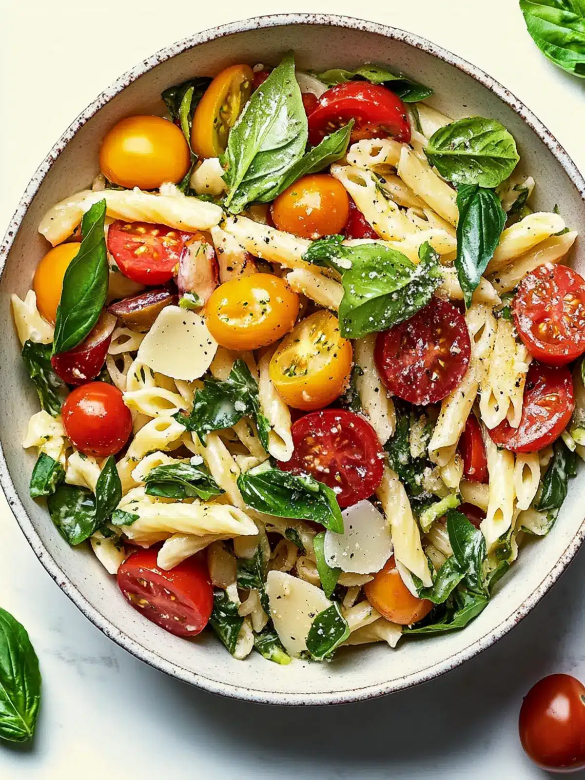 Pasta Salad with Spring Vegetables and Tomatoes That Spark Joy 3 Pasta Salad with Spring Vegetables and Tomatoes