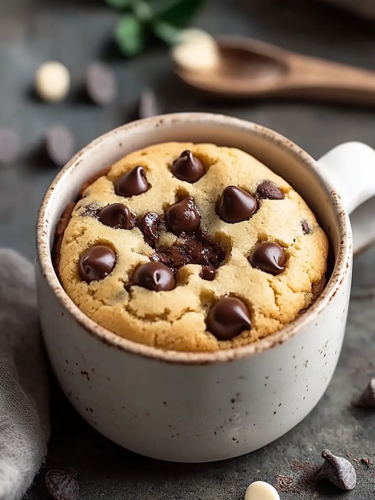 Delicious Microwave Chocolate Chip Mug Cookie in Minutes 3 Microwave Chocolate Chip Mug Cookie