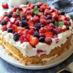 Cool Down with Summer Berry Dirt Cake: Easy No-Bake Bliss 7 Summer Berry Dirt Cake
