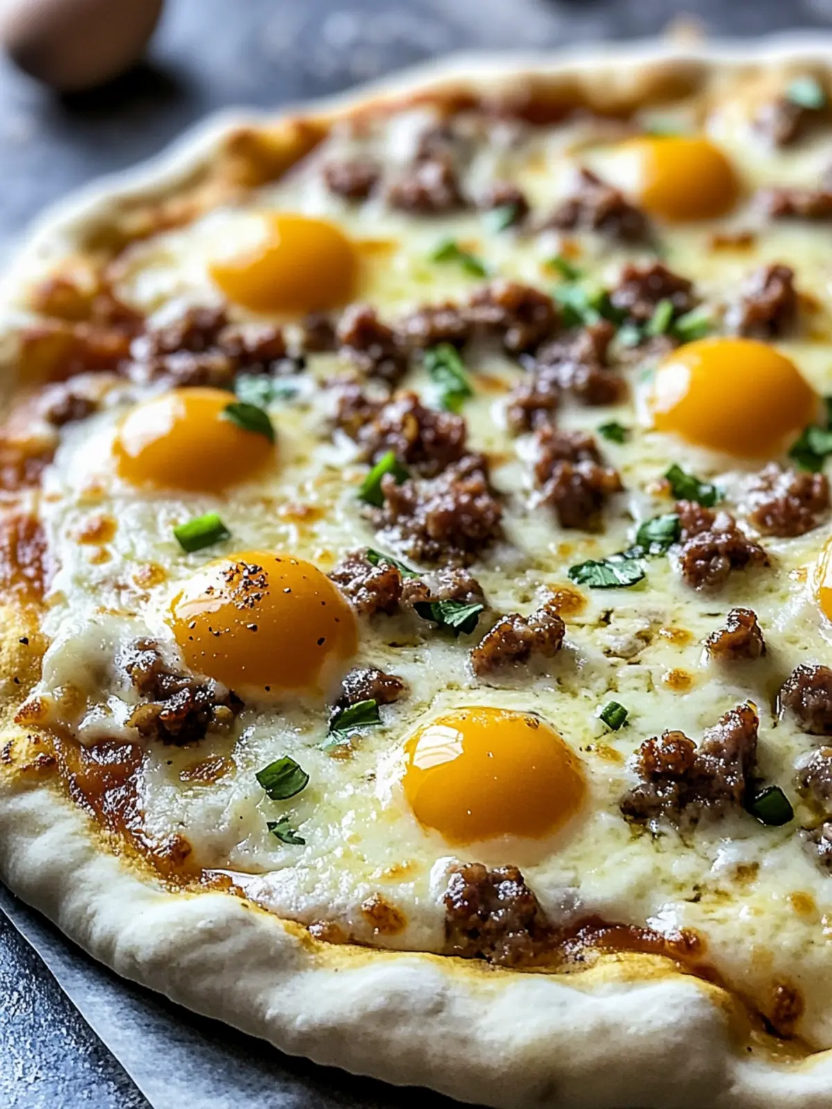 Sausage Gravy Breakfast Pizza: A Morning Game Changer 4 Sausage Gravy Breakfast Pizza