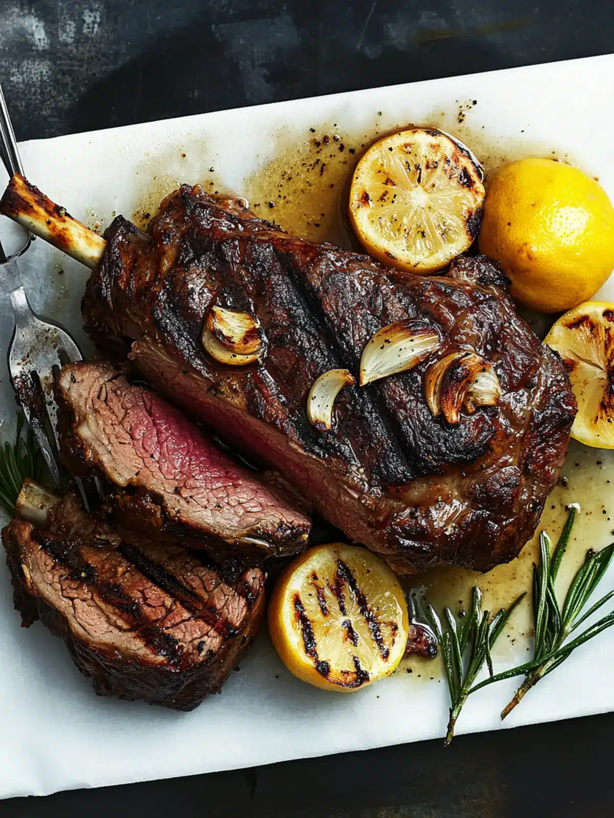 Grilled Leg of Lamb with Garlic and Lemon: A Father's Day Feast 3 Grilled Leg of Lamb With Garlic and Lemon- Father's day dinner