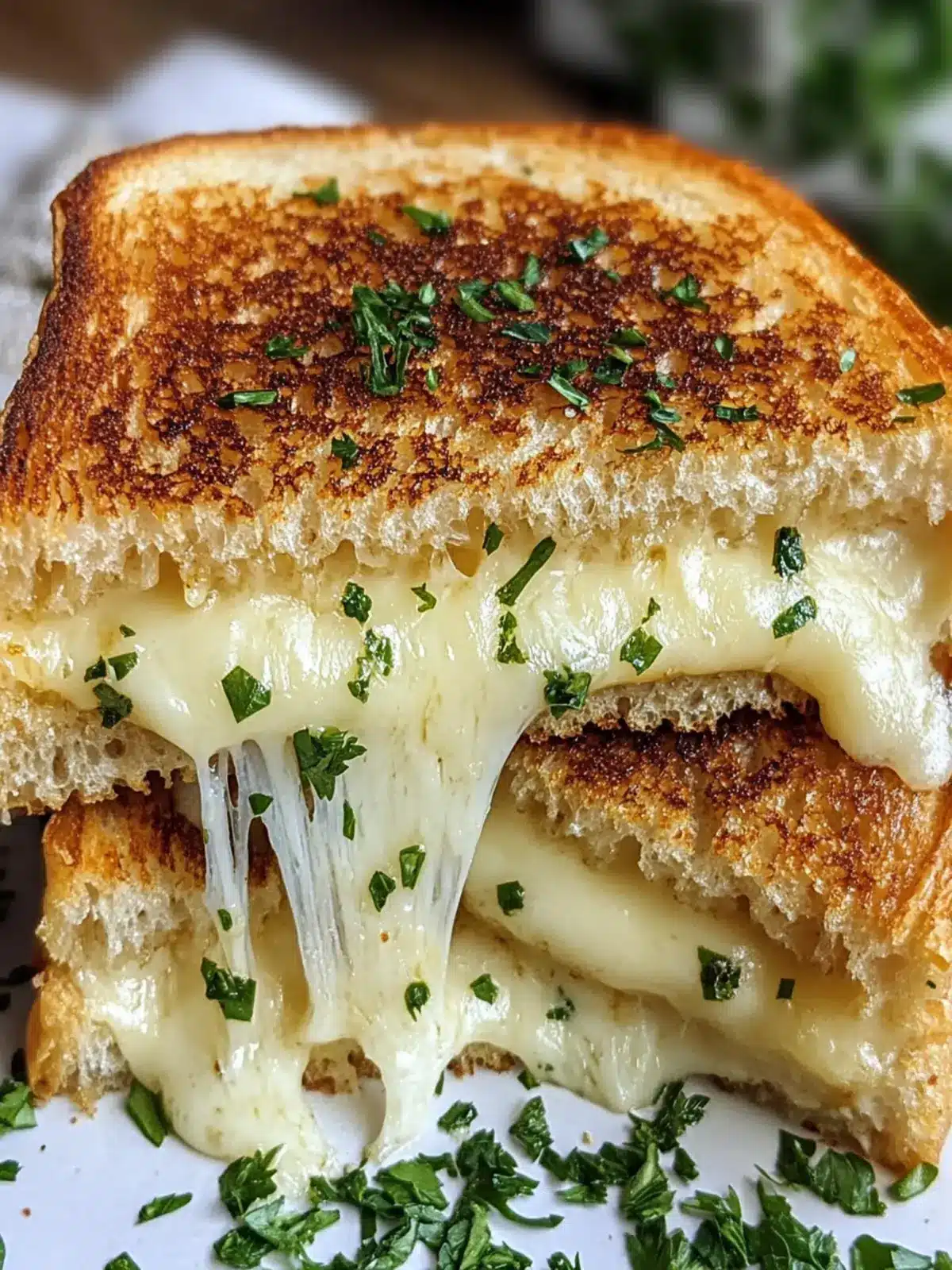 Garlic Bread Grilled Cheese: Your New Favorite Comfort Meal 2 Garlic Bread Grilled Cheese