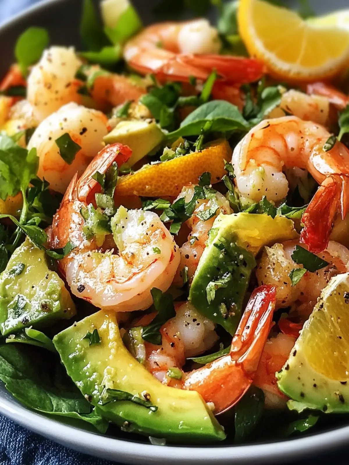 Zesty Citrus Shrimp and Avocado Salad Recipe for Your Wellness 2 Citrus Shrimp and Avocado Salad Recipe