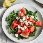 Cool Watermelon Salad with Goat Cheese, Watercress & Mint 9 Watermelon Salad with Goat Cheese, Watercress and Mint