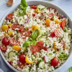 Delicious Summer Rice Salad with Fresh Veggies Made Easy 6 Summer rice salad