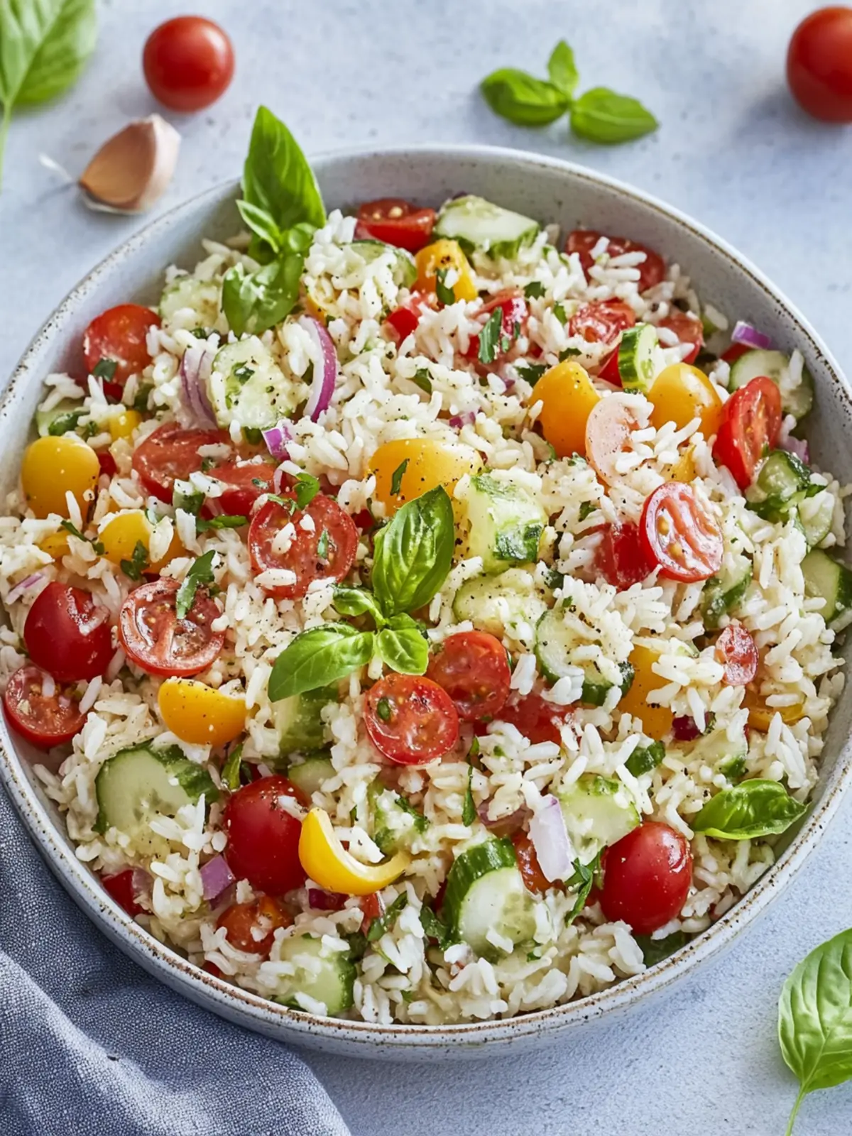 Delicious Summer Rice Salad with Fresh Veggies Made Easy 5 Summer rice salad