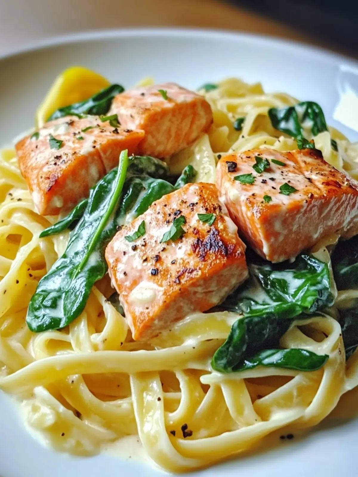 Creamy Spinach Salmon Pasta: Your New Favorite Weeknight Meal 4 Creamy Spinach Salmon Pasta