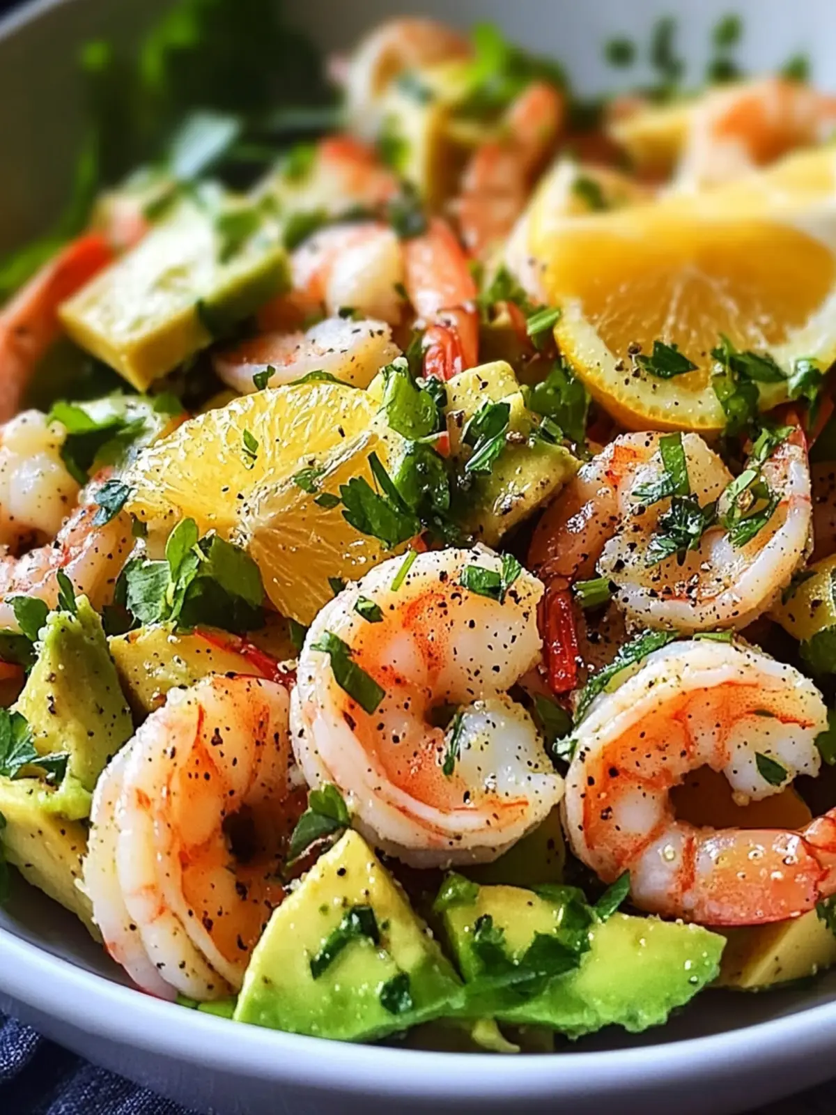 Zesty Citrus Shrimp and Avocado Salad Recipe for Your Wellness 4 Citrus Shrimp and Avocado Salad Recipe