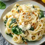 Lemon Ricotta Pasta with Spinach and Pine Nuts in 30 Minutes 5 Lemon Ricotta Pasta with Spinach and Toasted Pine Nuts