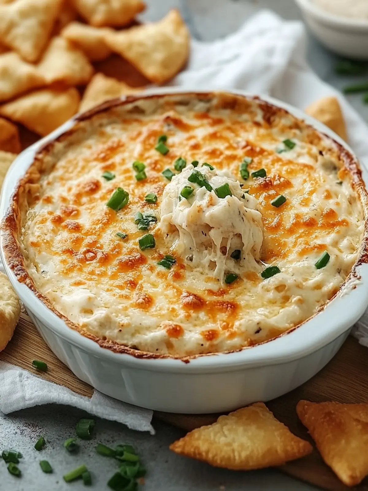Irresistible Cheesy Crab Rangoon Dip for Your Next Gathering 5 Cheesy Crab Rangoon Dip