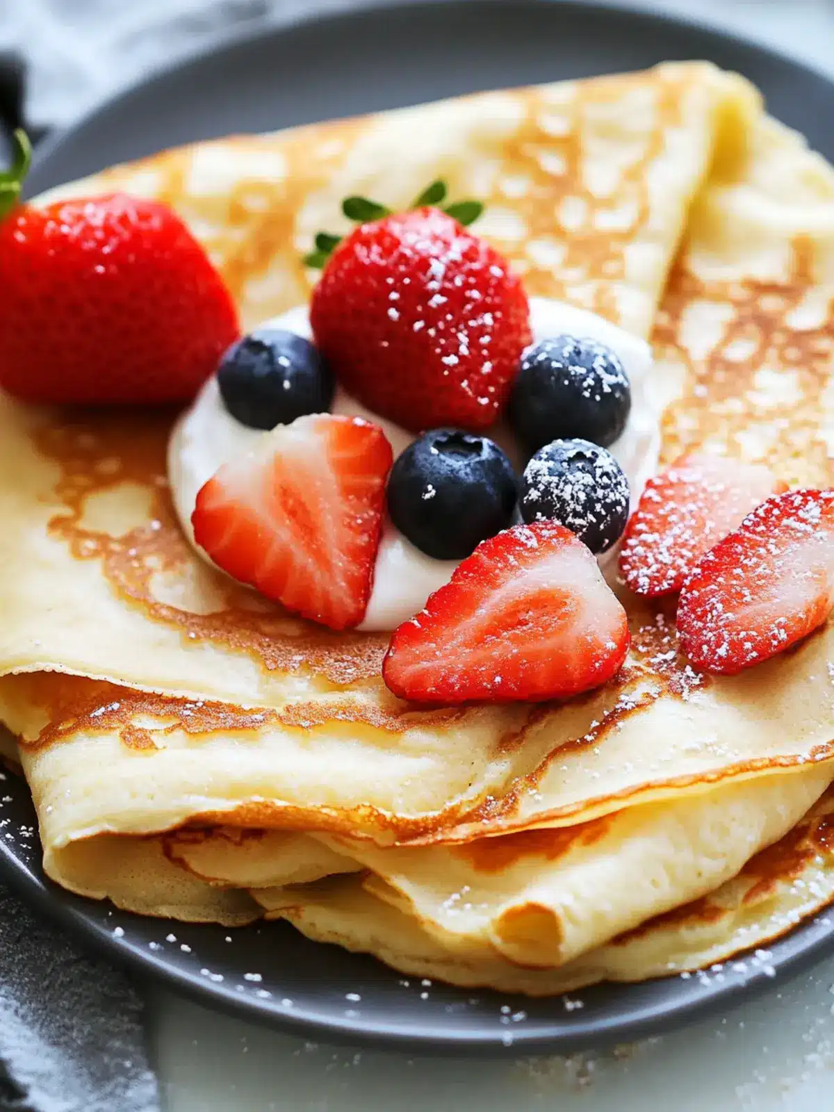 Delicious Coconut Flour Crepes Recipe - Gluten Free Delight 3 Coconut Flour Crepes Recipe - gluten free, low-carb, paleo