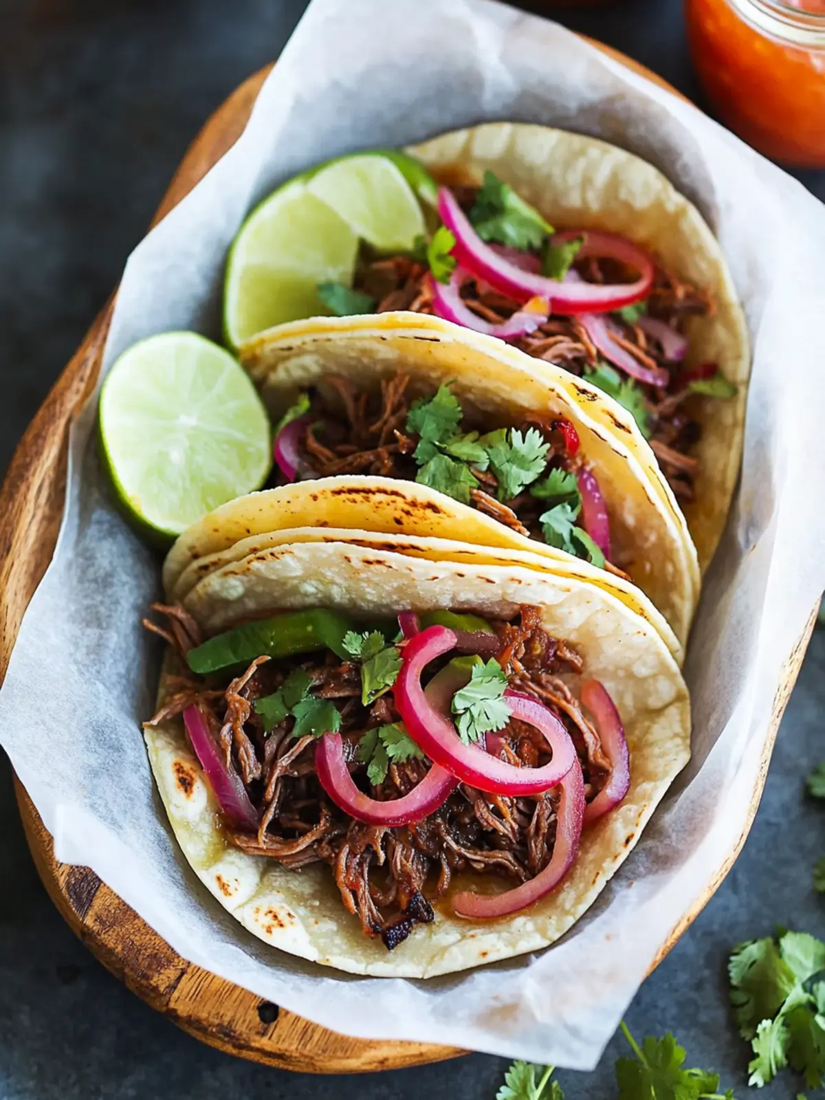 Sweet and Spicy Honey Chipotle Shredded Beef Tacos Awaits 3 Honey Chipotle Shredded Beef Tacos