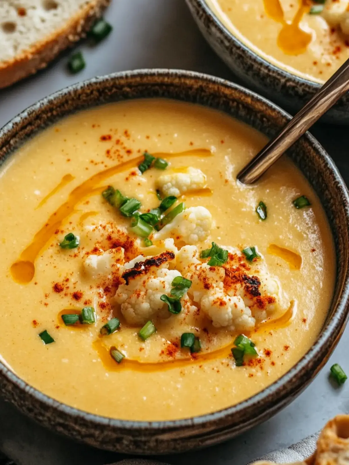 Cheddar Buffalo Cauliflower Soup: A Cozy, Flavorful Twist 5 Cheddar Buffalo Cauliflower Soup
