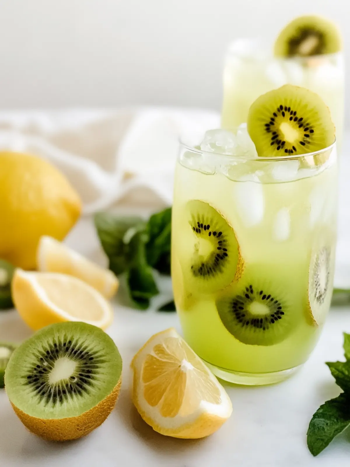 Refreshing Fresh & Sweet Kiwi Lemonade Recipe You’ll Love 3 Fresh & Sweet Kiwi Lemonade
