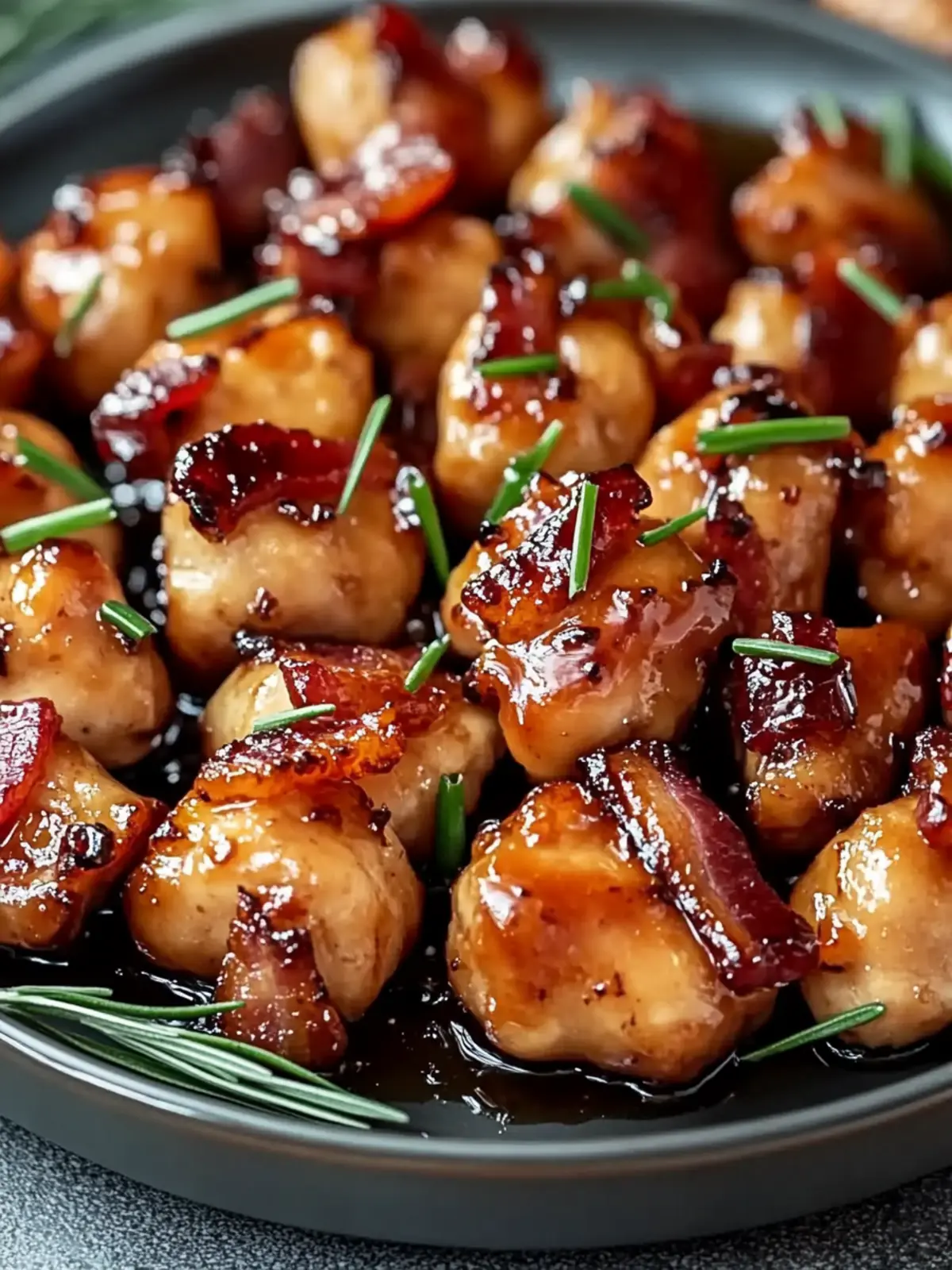 Maple Glazed Bacon Chicken Bites are a Must-Try Flavor Bomb 2 Maple Glazed Bacon Chicken Bites are a must-try dish!