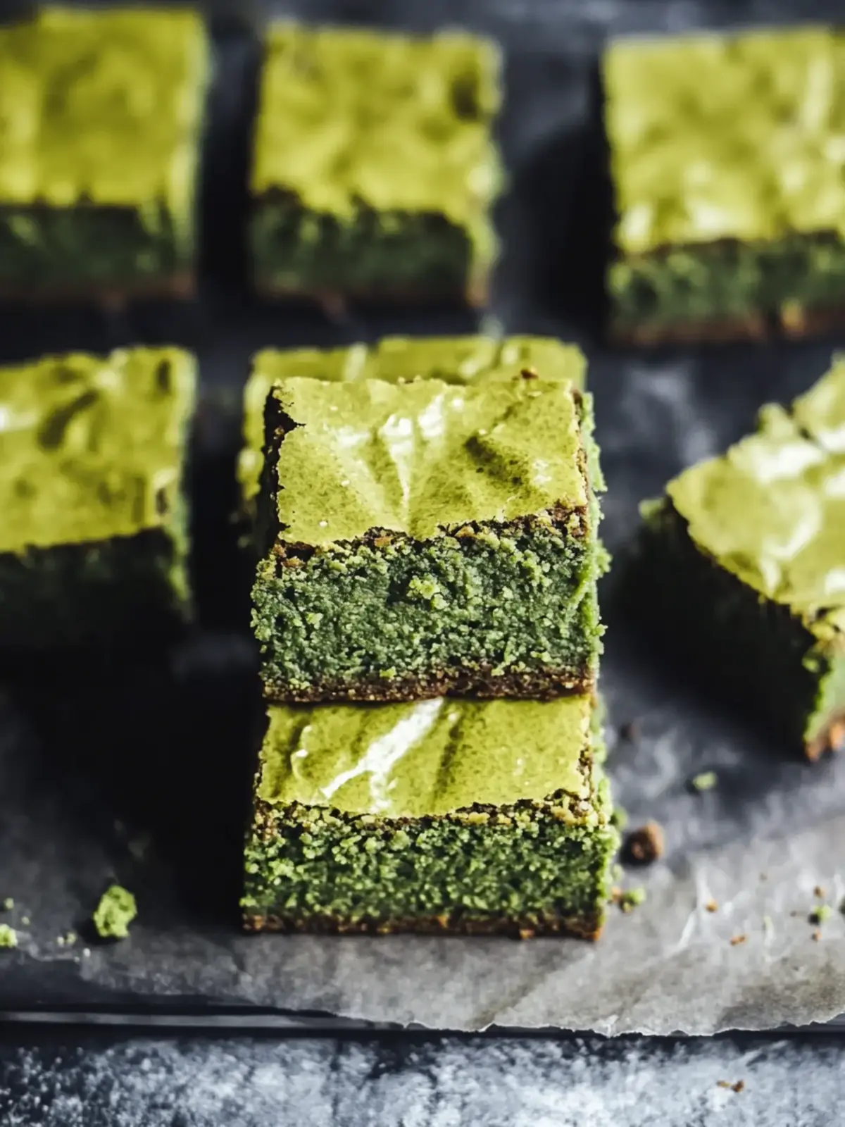 Irresistibly Gooey Matcha Brownies You’ll Adore 3 Matcha Brownies