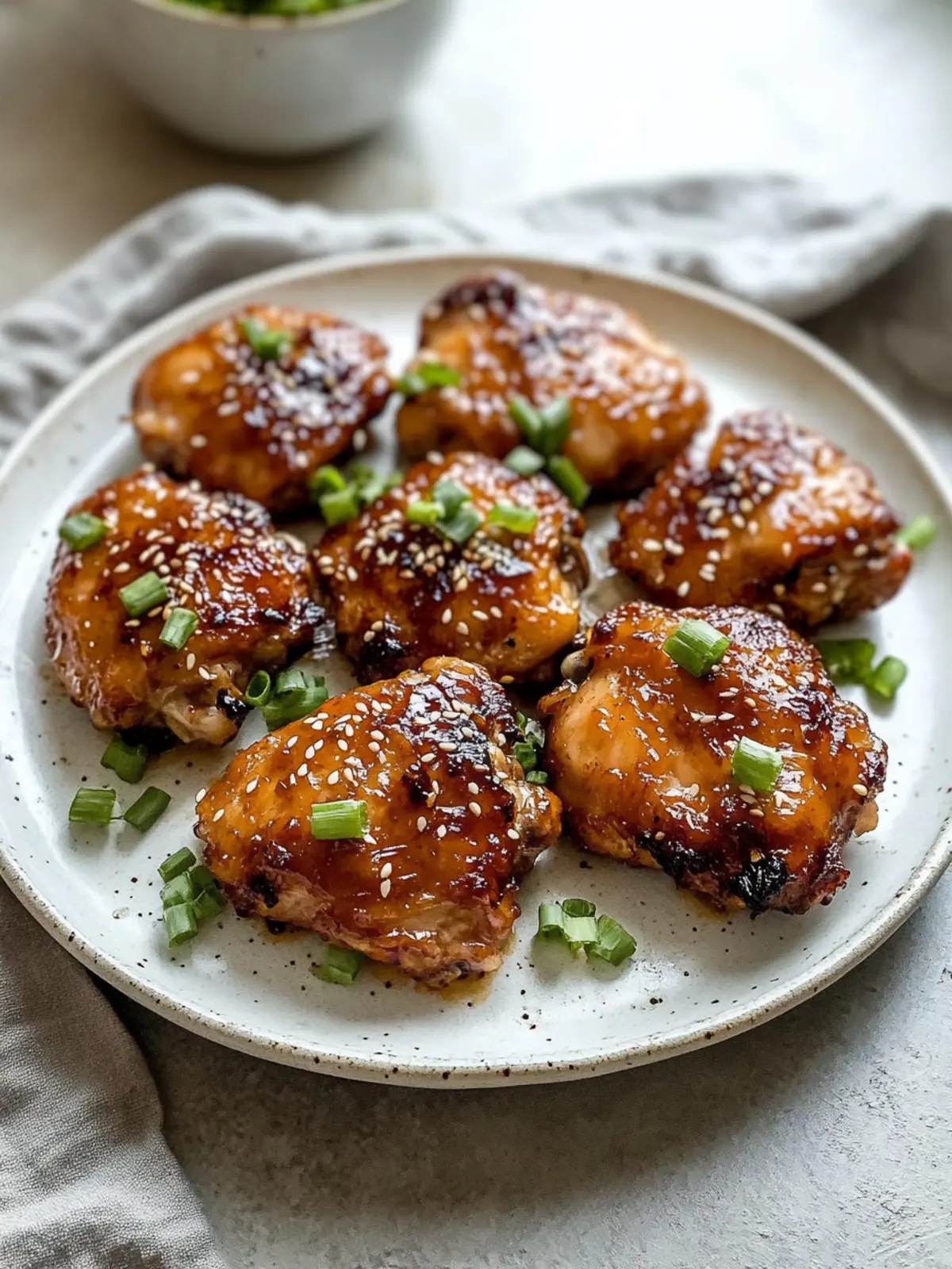 Korean Soy Garlic Chicken Thighs: Crispy Goodness Awaits 4 Korean Soy Garlic Chicken Thighs