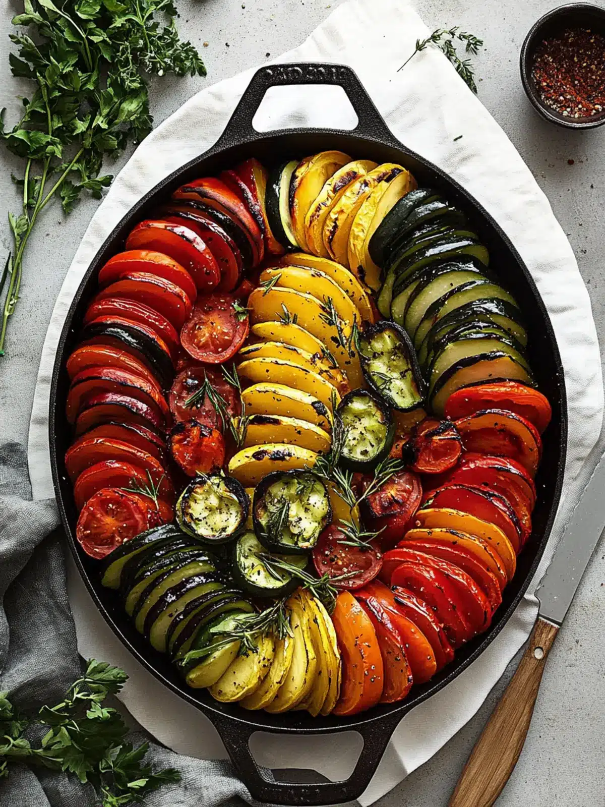 Ratatouille Made Easy: A Colorful Veggie Delight at Home 2 Ratatouille