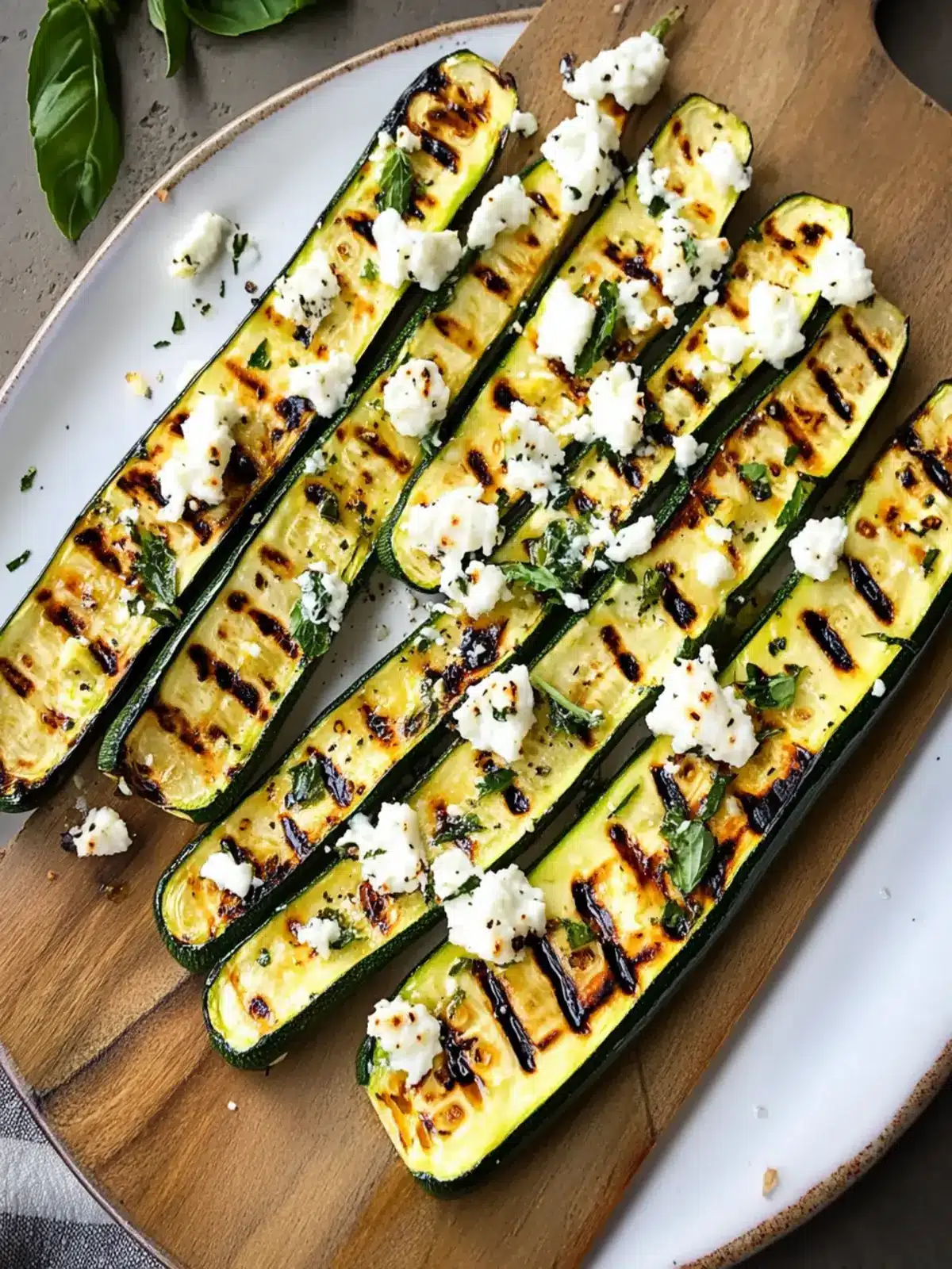 Easy Grilled Zucchini With Goat Cheese That'll Impress Anyone 3 Easy Grilled Zucchini With Goat Cheese