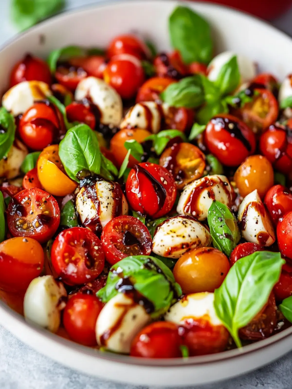 Delicious Cherry Tomato Caprese Salad in Under 15 Minutes 5 Cherry Tomato Caprese Salad