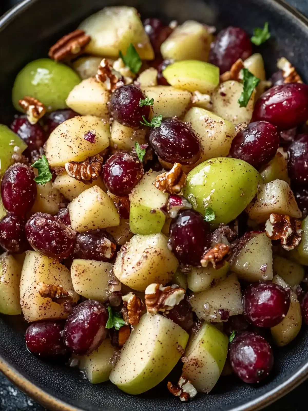 Cinnamon Apple Grape Salad That Will Brighten Your Day 5 Cinnamon Apple Grape Salad