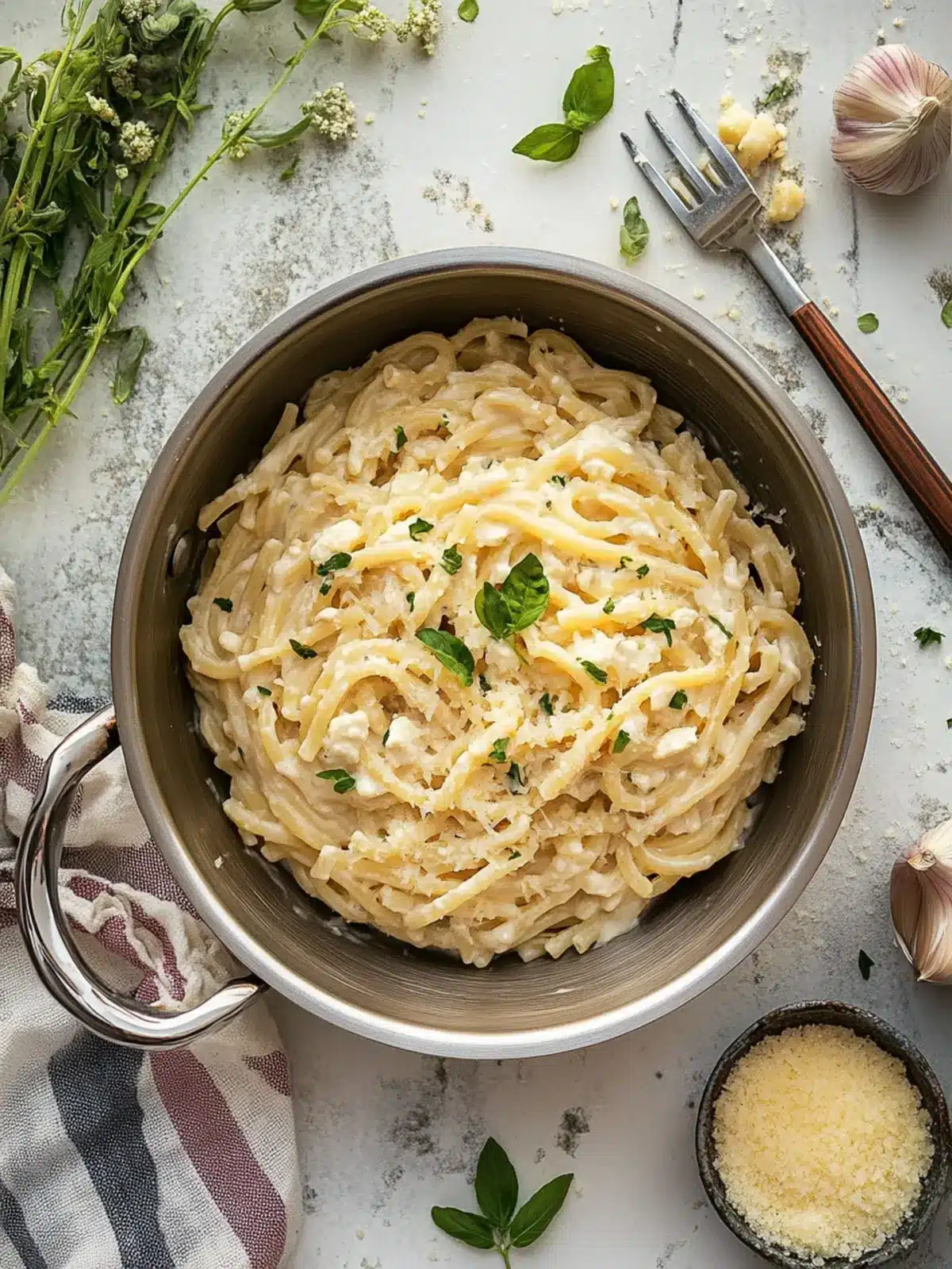 Creamy One Pot Boursin Pasta in Just 10 Minutes! 4 One Pot Boursin Pasta