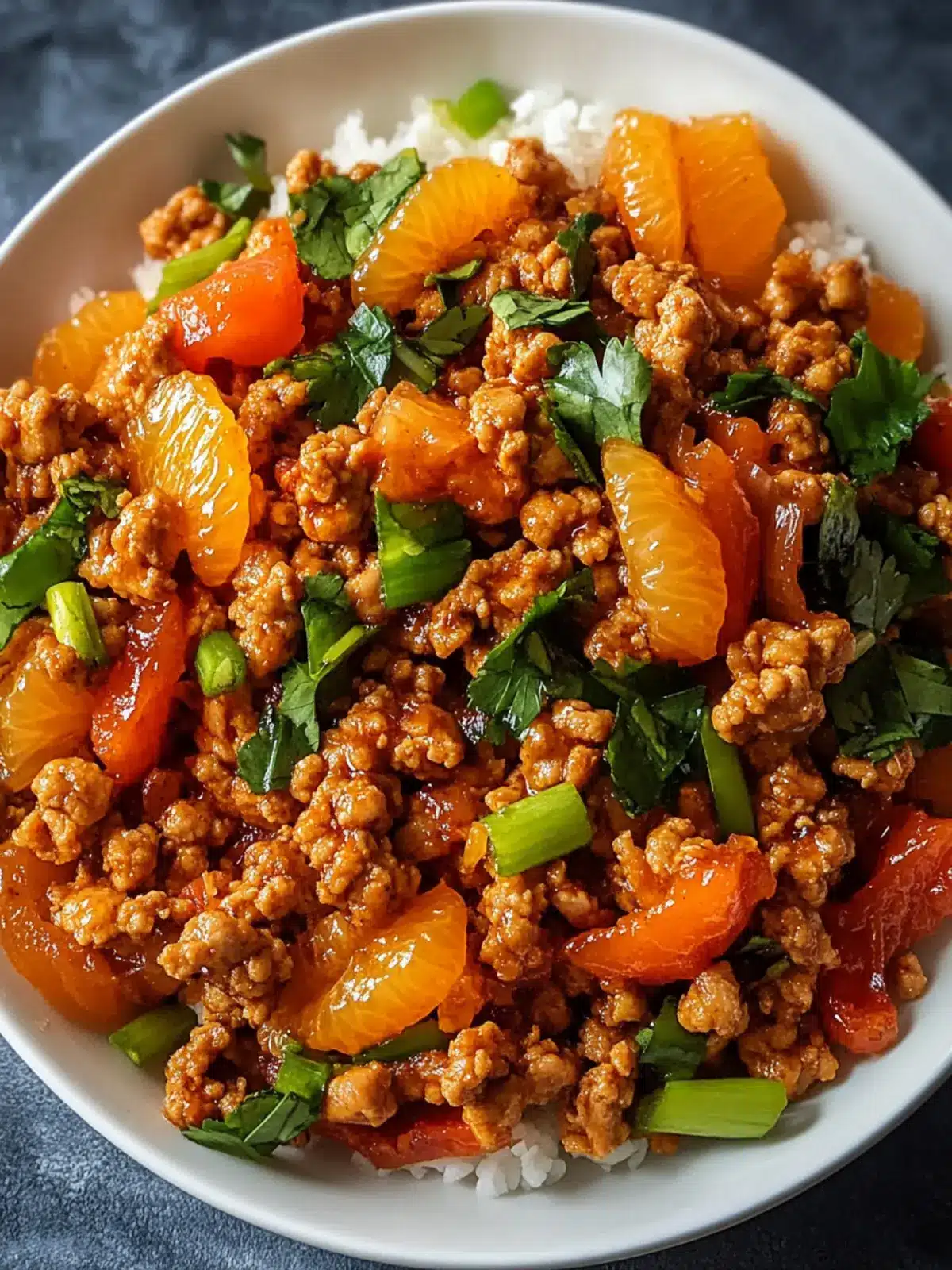 Zesty Easy Orange Ground Chicken Recipe in Just 25 Minutes 2 Easy Orange Ground Chicken Recipe (25-Minutes)