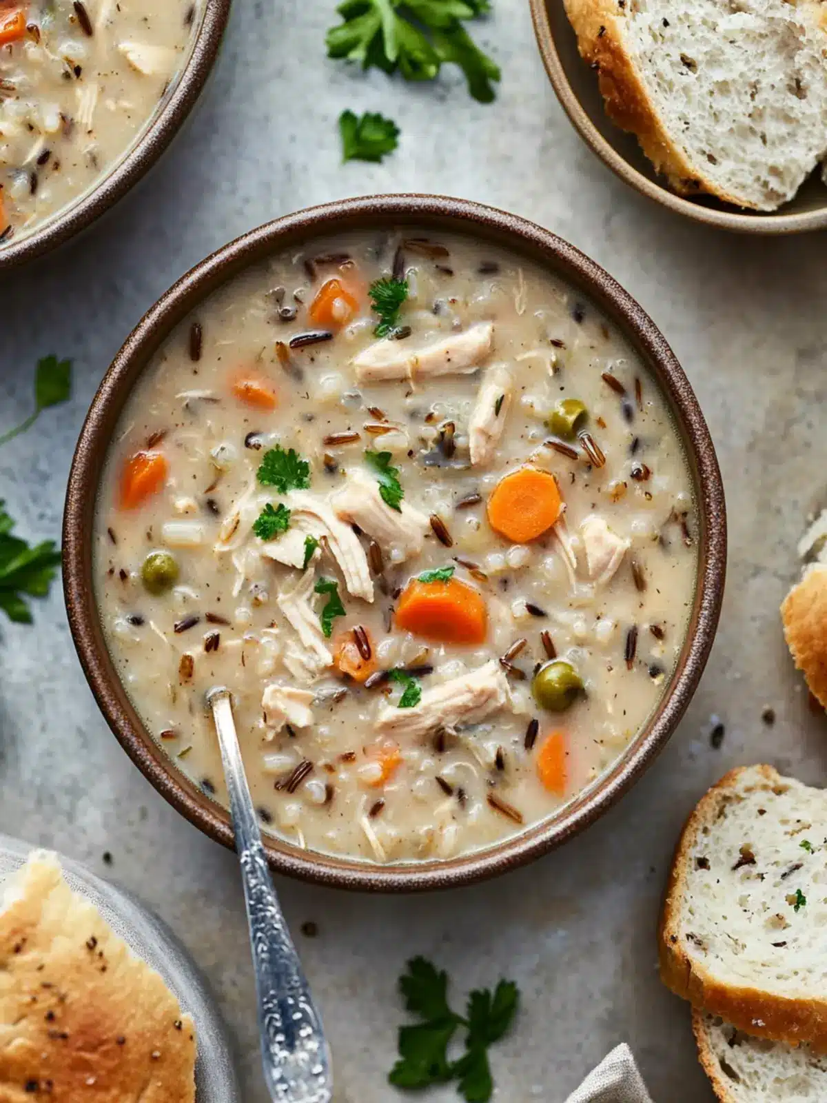 Crockpot Chicken Wild Rice Soup: Cozy Comfort in a Bowl 2 Crockpot Chicken Wild Rice Soup