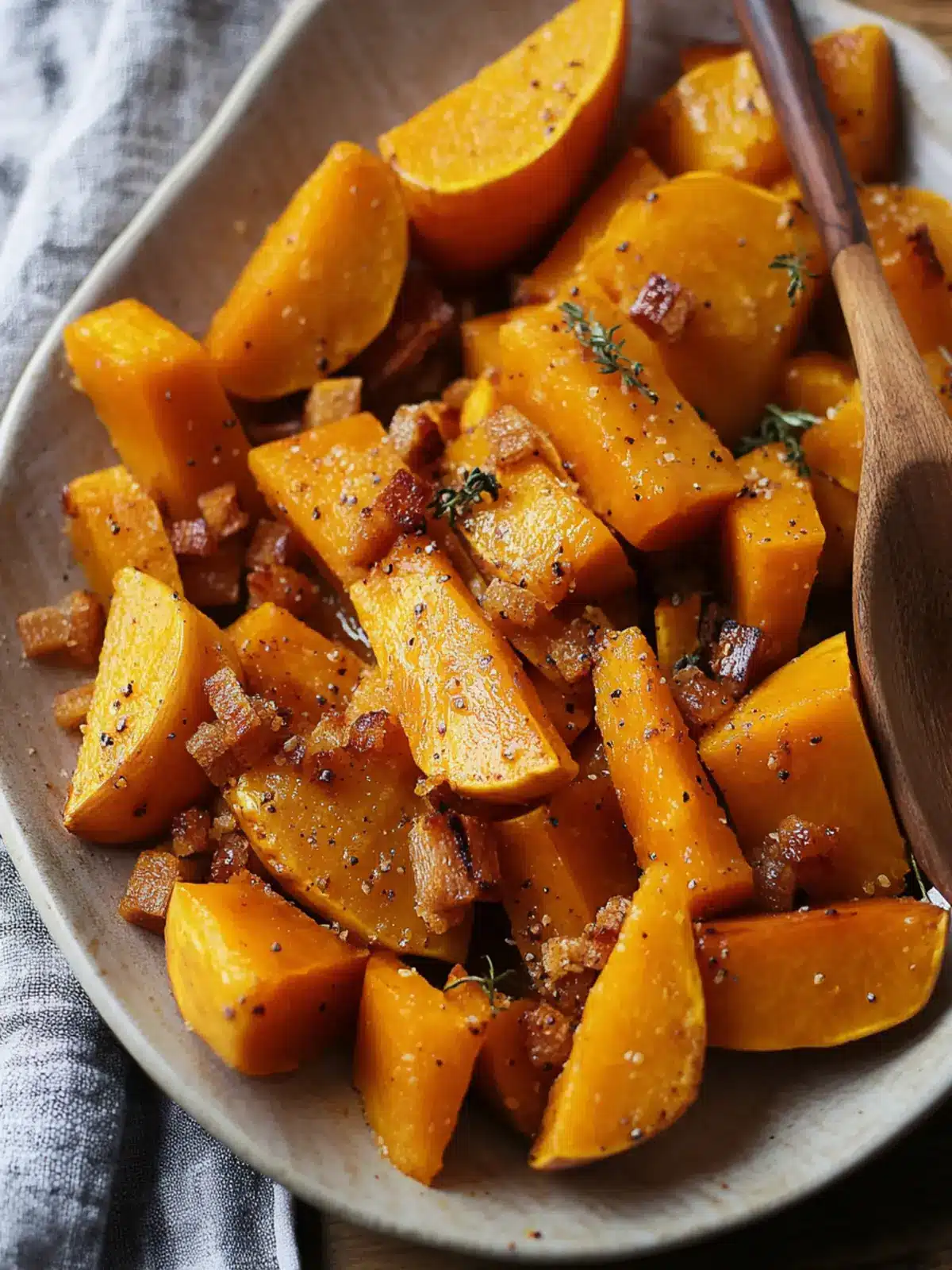 Roasted Butternut Squash with Brown Sugar for Cozy Nights 3 Roasted Butternut Squash with Brown Sugar