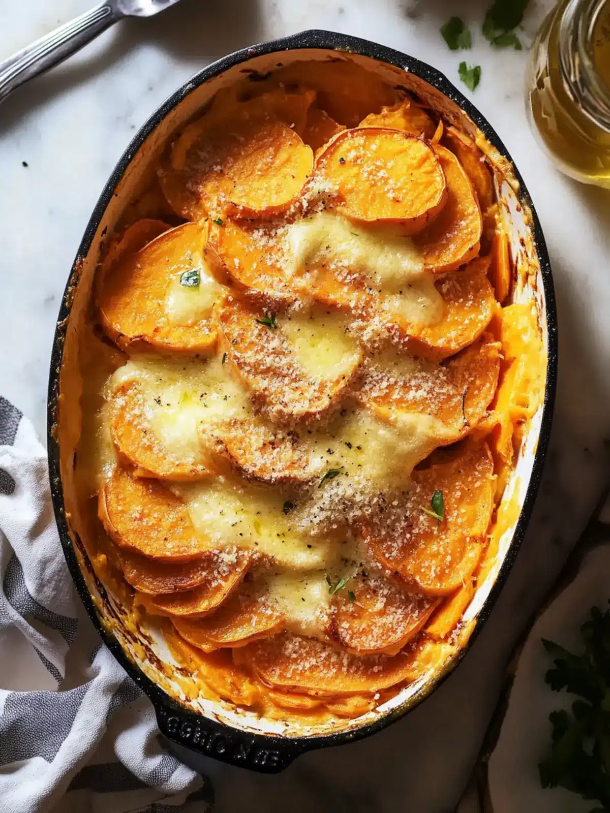 Savory Easy Scalloped Sweet Potatoes for Cozy Nights 3 Easy Scalloped Sweet Potatoes