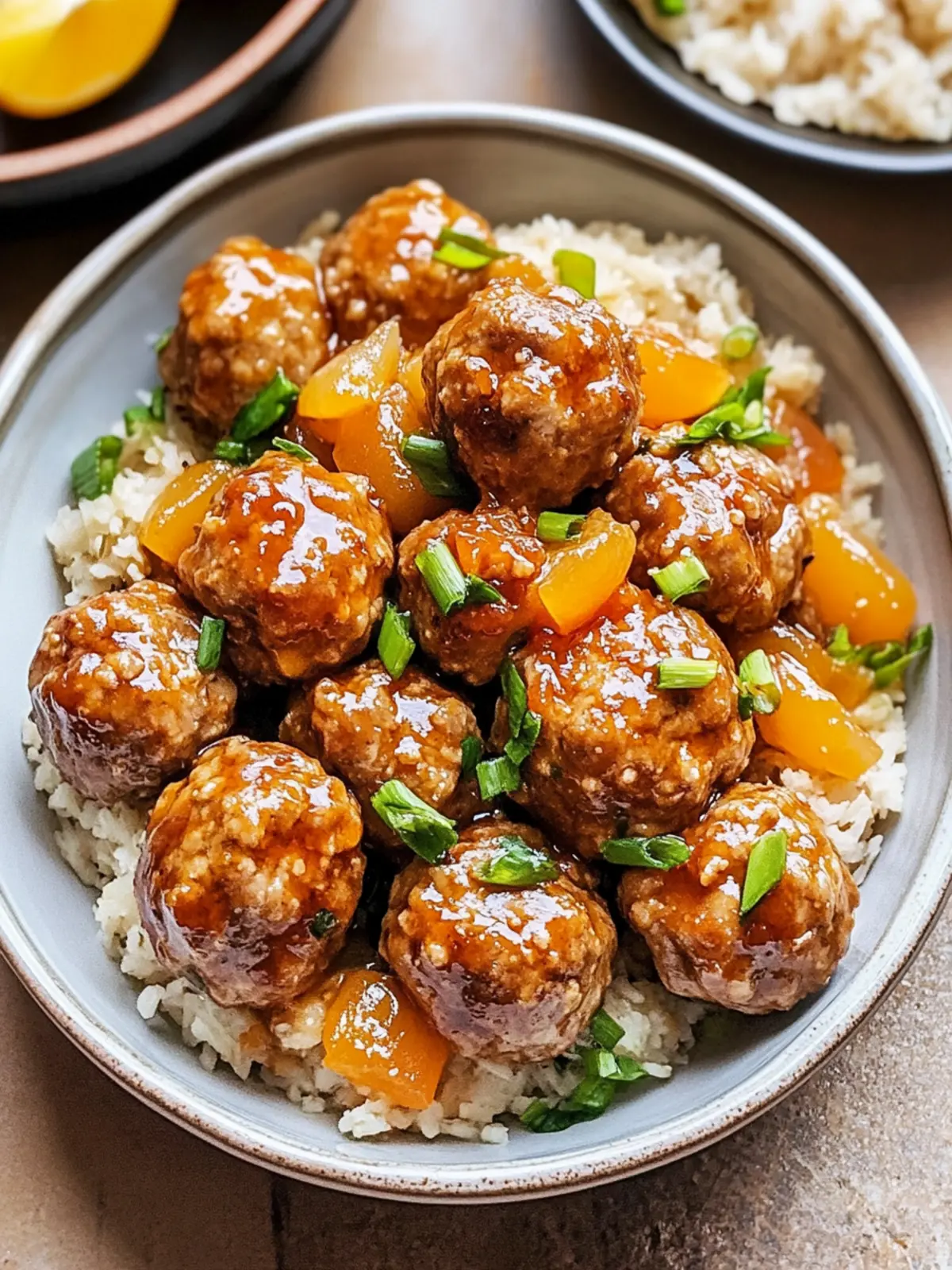 Healthy Sweet and Sour Meatballs No Refined Sugar Bliss 5 Healthy Sweet and Sour Meatballs (No Refined Sugar)