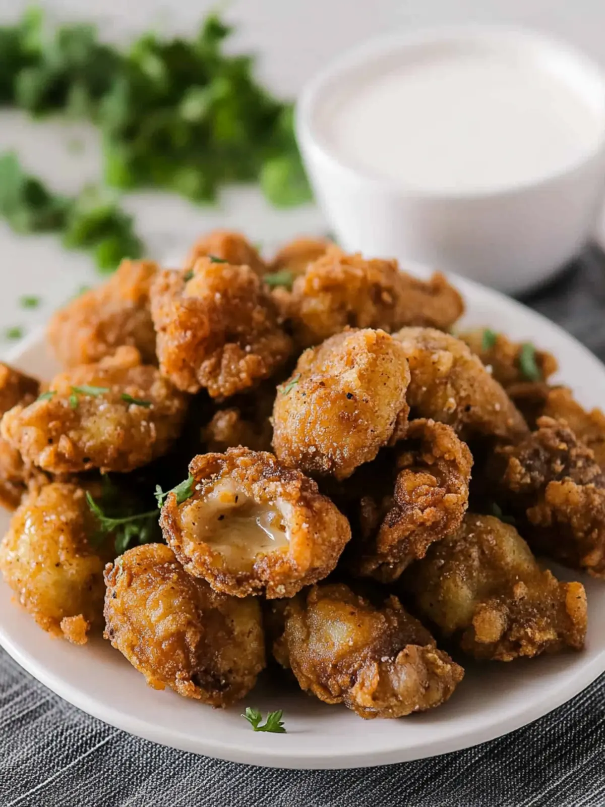 Crispy Fried Mushrooms – Easy Pan or Deep Fried Delight 4 Fried Mushrooms – Easy Pan or Deep Fried Recipe