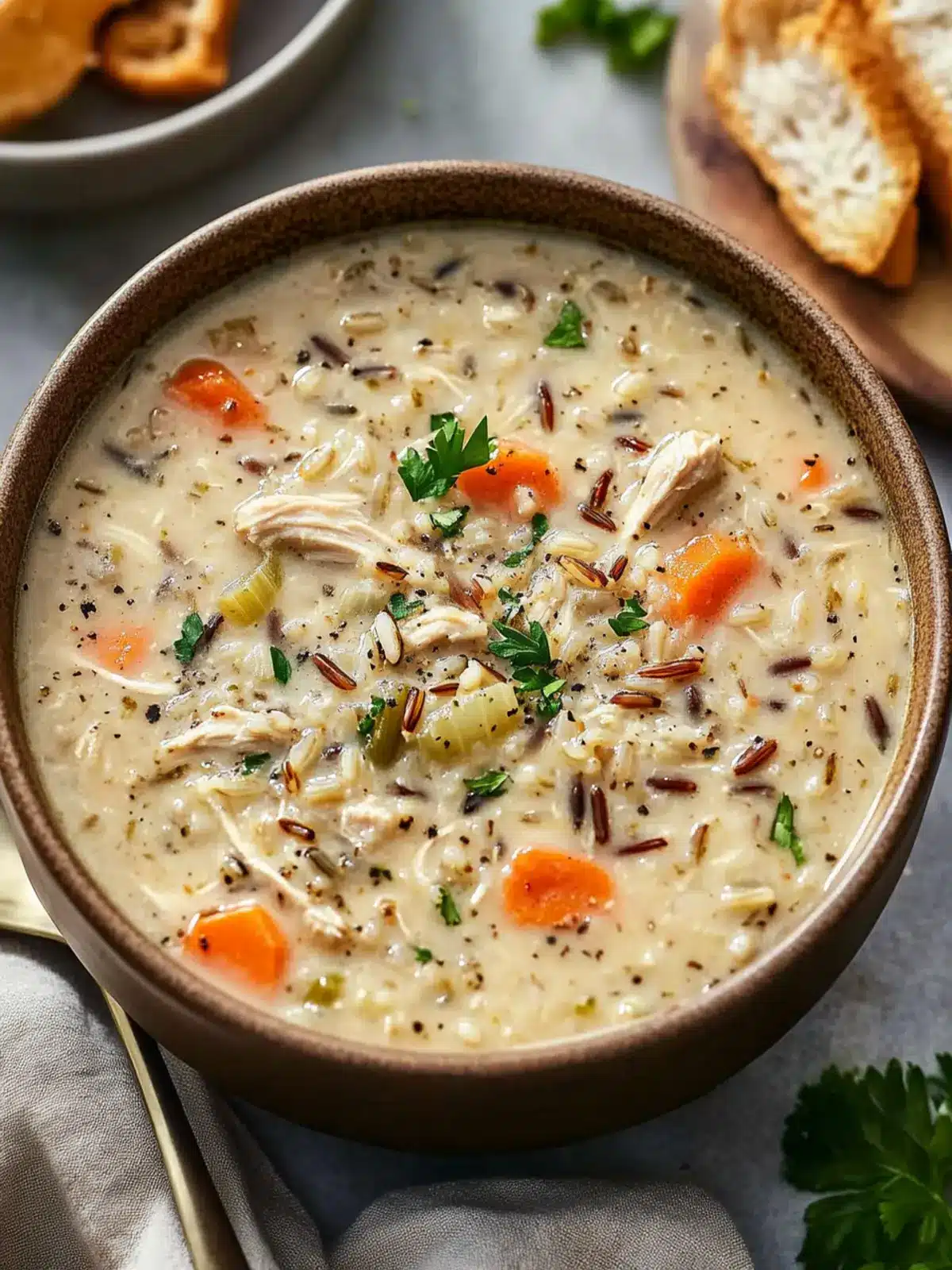 Crockpot Chicken Wild Rice Soup: Cozy Comfort in a Bowl 4 Crockpot Chicken Wild Rice Soup