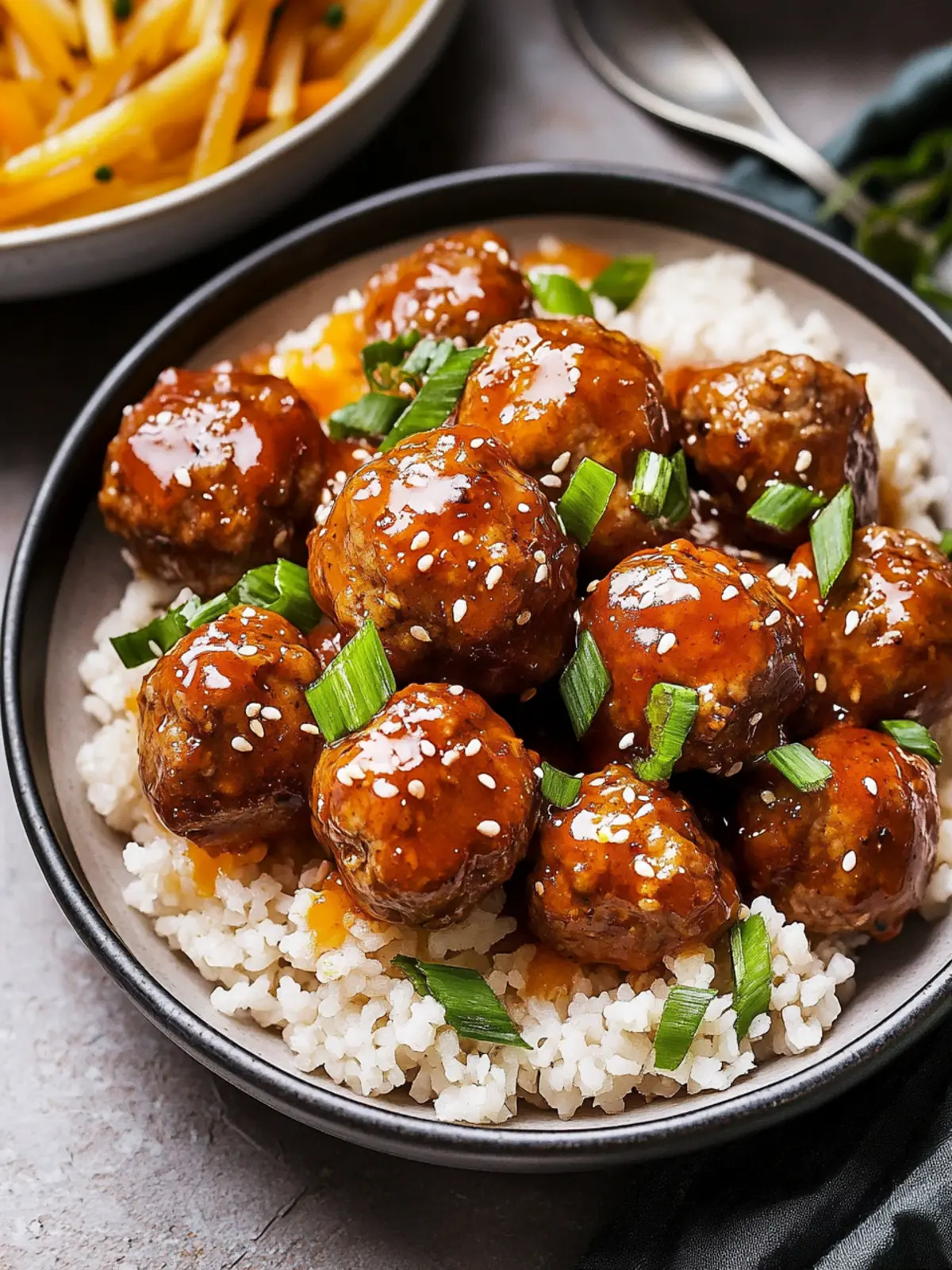 Healthy Sweet and Sour Meatballs No Refined Sugar Bliss 3 Healthy Sweet and Sour Meatballs (No Refined Sugar)