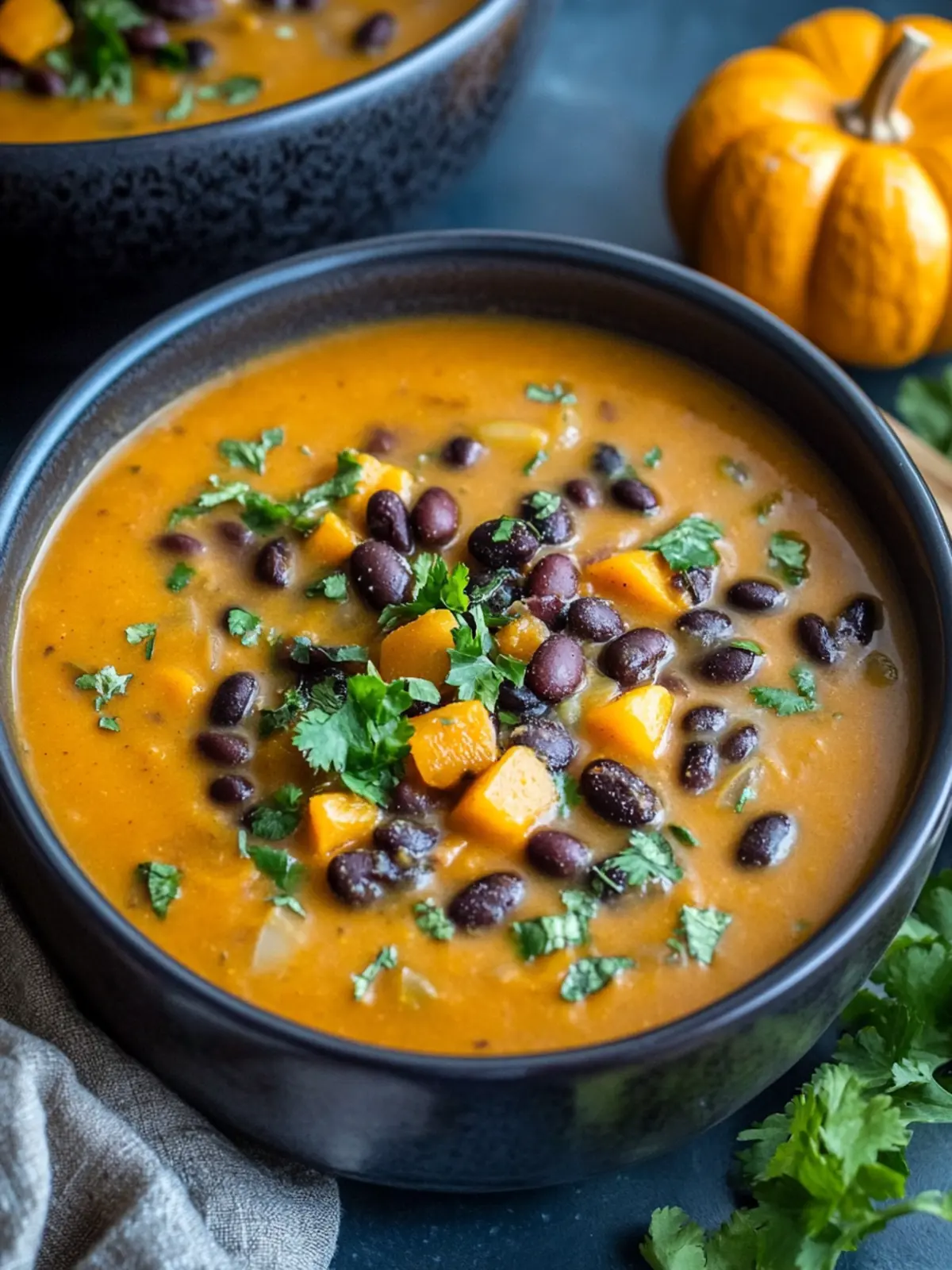 Cozy Up with Pumpkin Black Bean Soup for Ultimate Comfort 5 Pumpkin Black Bean Soup