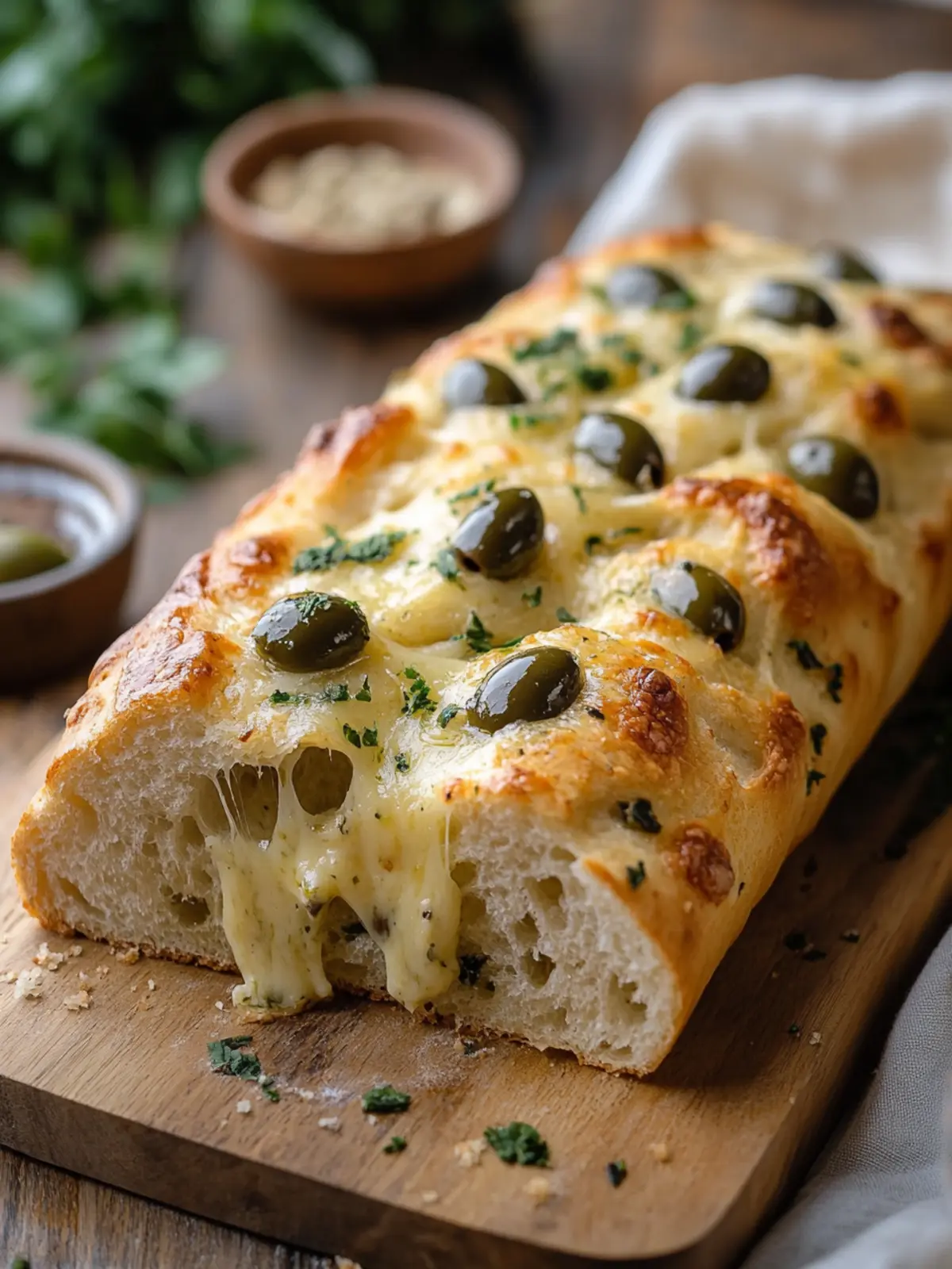 Savory Olive Cheese Bread Recipe That's Perfect for Any Meal 5 Olive Cheese Bread Recipe