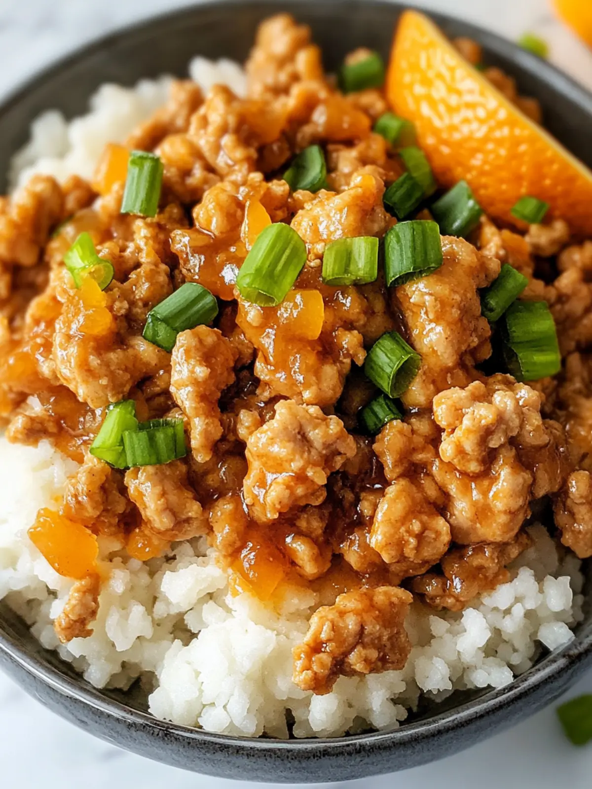 Zesty Easy Orange Ground Chicken Recipe in Just 25 Minutes 3 Easy Orange Ground Chicken Recipe (25-Minutes)