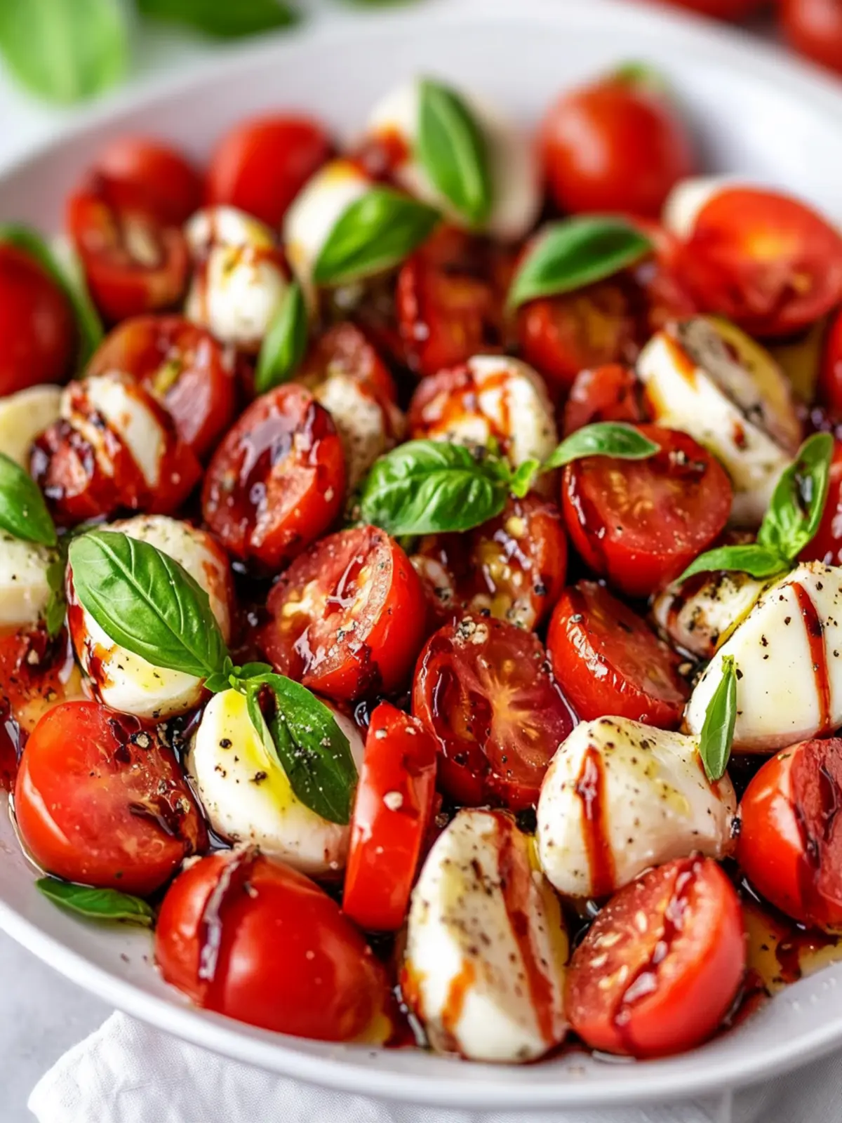 Delicious Cherry Tomato Caprese Salad in Under 15 Minutes 2 Cherry Tomato Caprese Salad