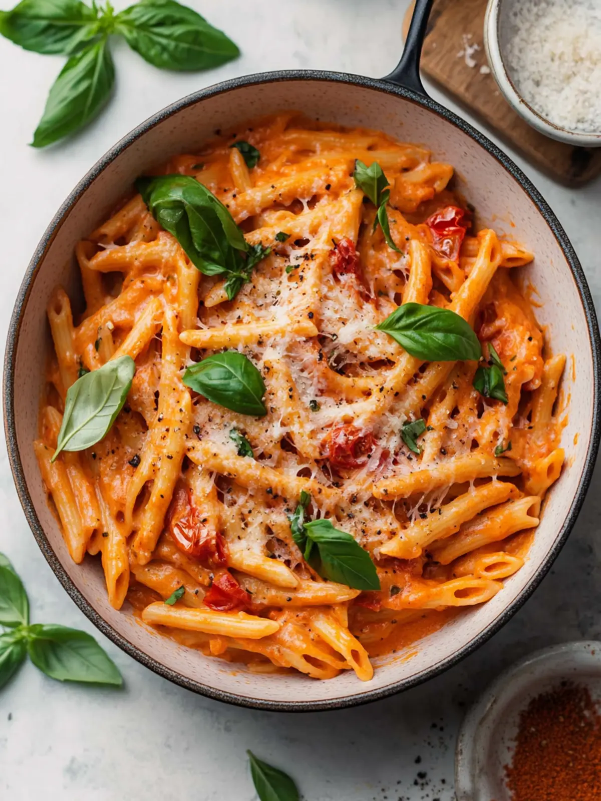 One-Pot Creamy Tomato Pasta Bursting with Flavor and Simplicity 5 One-Pot Creamy Tomato Pasta
