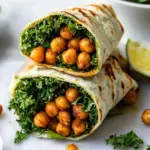 Spicy Chickpea Kale Wraps That Will Wow Your Taste Buds 4 Kale Wraps (With Spicy Chickpeas)